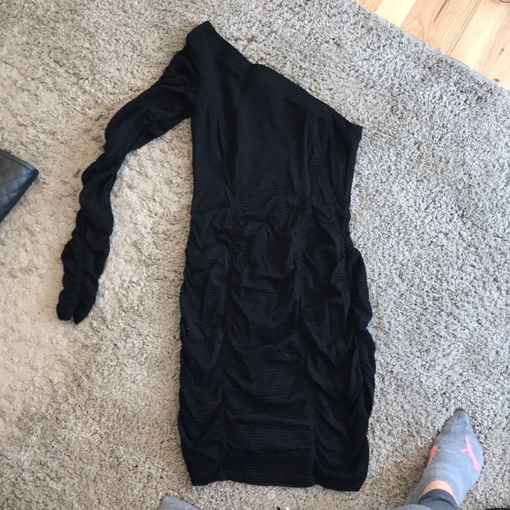 One shoulder BCBG dress